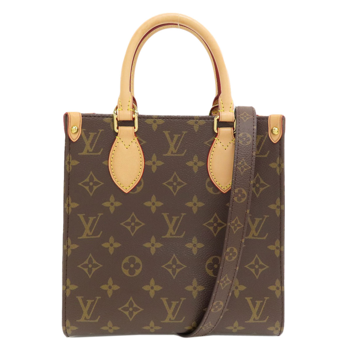 LOUIS VUITTON M45847 Sac PlatBB Handbag Monogram canvas Ladies [Used]