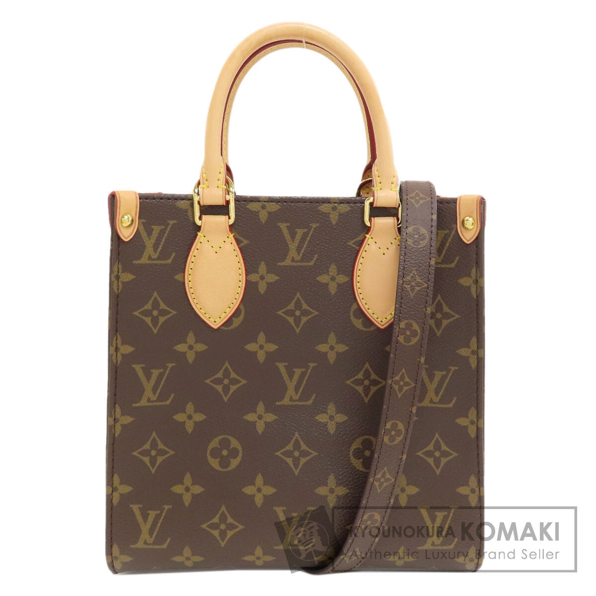 LOUIS VUITTON M45847 Sac PlatBB Handbag Monogram canvas Ladies [Used]