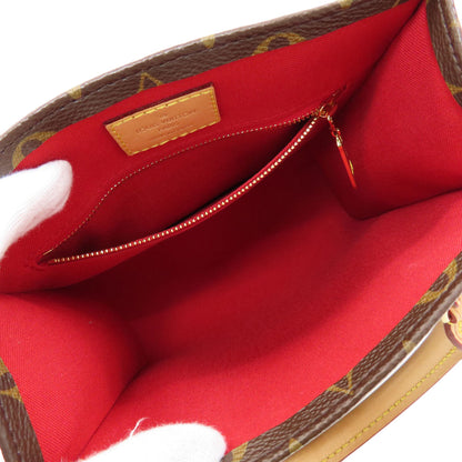 LOUIS VUITTON M45847 Sac PlatBB Handbag Monogram canvas Ladies [Used]