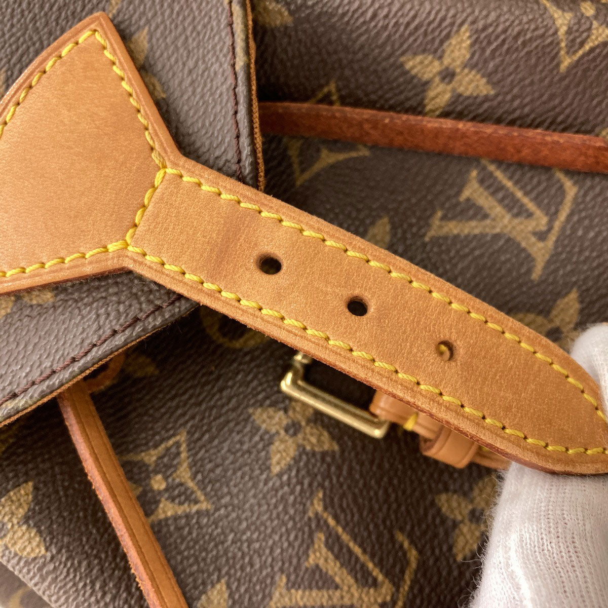 LOUIS VUITTON M51136 MontsourisPM Backpack Â· Daypack Monogram canvas Ladies [Used]