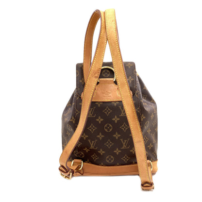 LOUIS VUITTON M51136 MontsourisPM Backpack Â· Daypack Monogram canvas Ladies [Used]