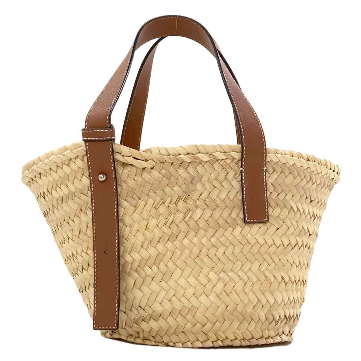 LOEWE Basket bag small Tote Bag Calf Palm leafLadies [Used]