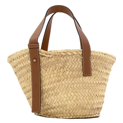 LOEWE Basket bag small Tote Bag Calf Palm leafLadies [Used]