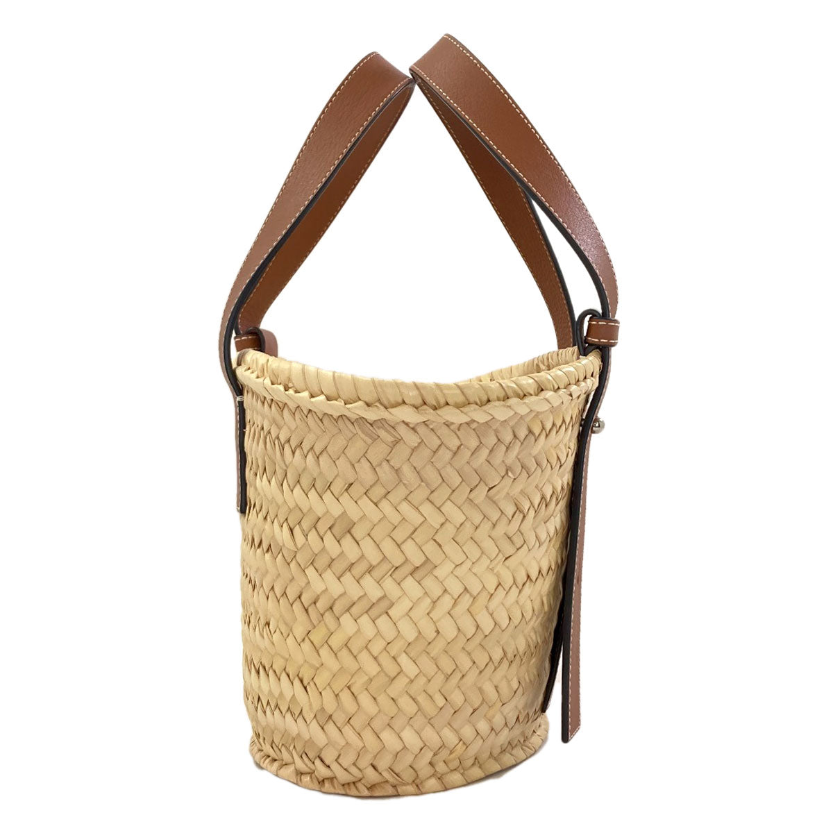 LOEWE Basket bag small Tote Bag Calf Palm leafLadies [Used]