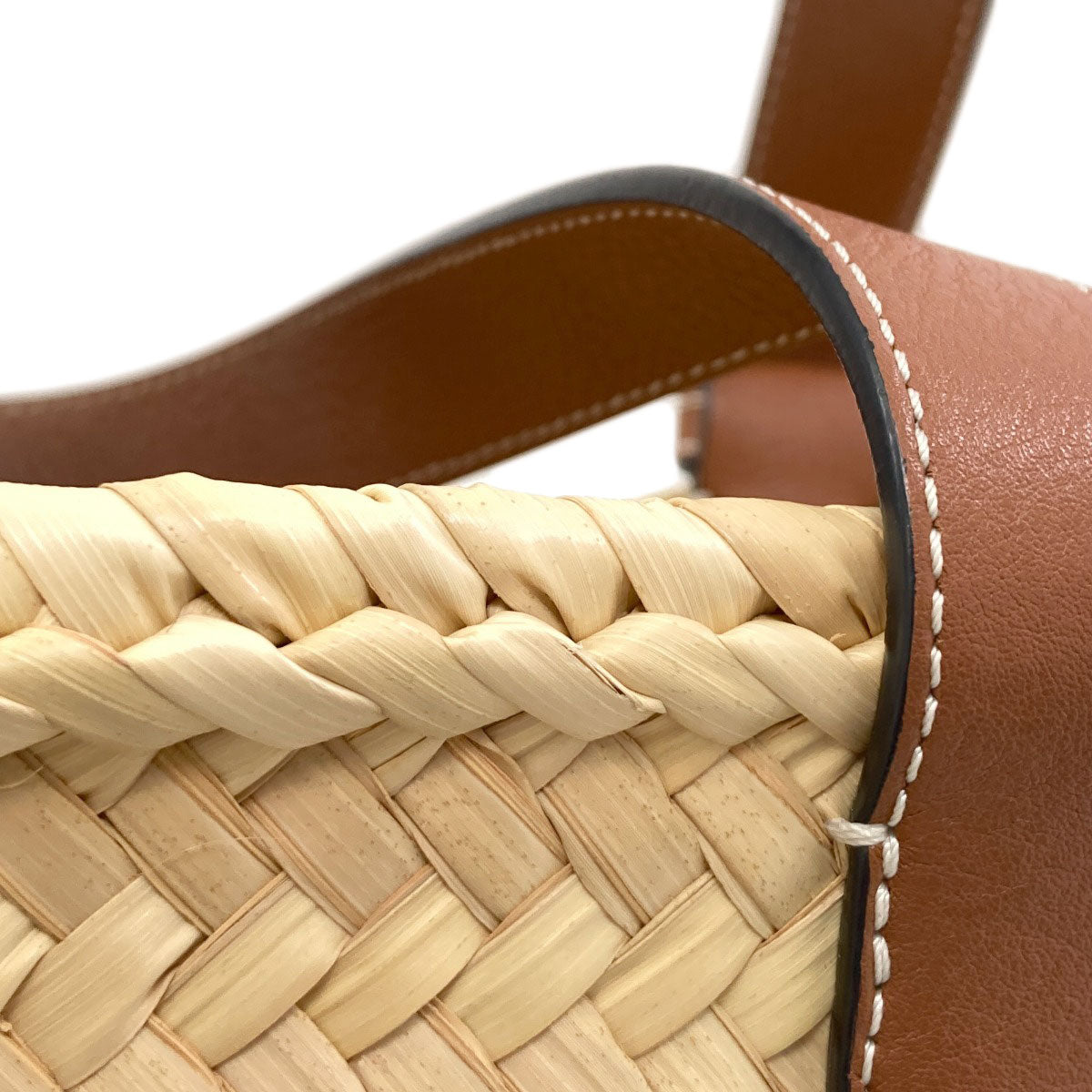 LOEWE Basket bag small Tote Bag Calf Palm leafLadies [Used]