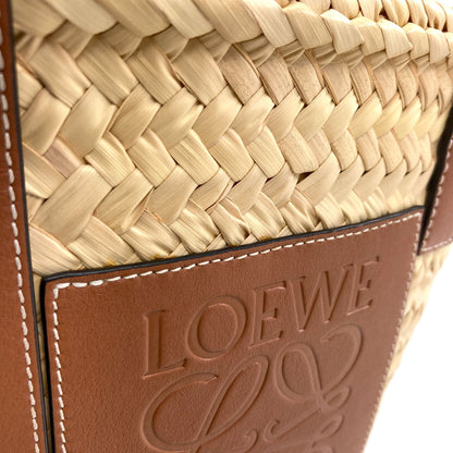LOEWE Basket bag small Tote Bag Calf Palm leafLadies [Used]