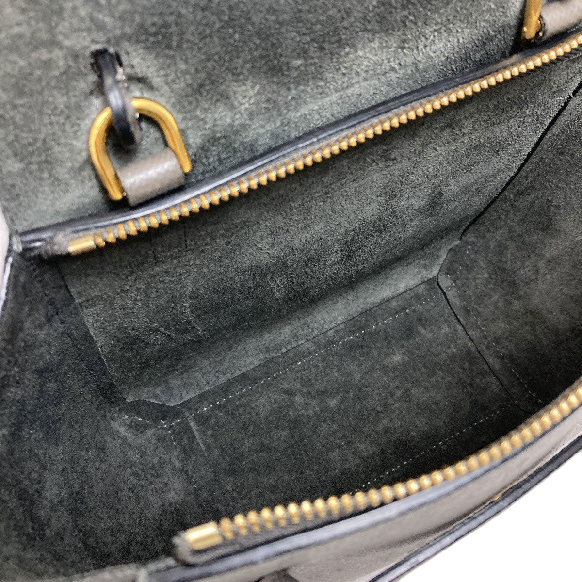 CELINE Belt bag nano 2WAY Handbag Calf Ladies [Used]
