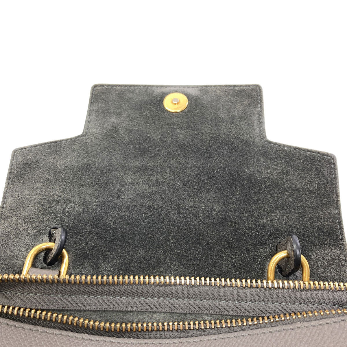 CELINE Belt bag nano 2WAY Handbag Calf Ladies [Used]