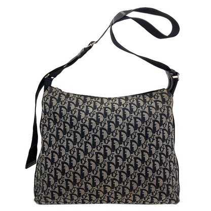 CHRISTIAN DIOR Trotter pattern Shoulder Bag Canvas Ladies [Used]