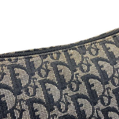 CHRISTIAN DIOR Trotter pattern Shoulder Bag Canvas Ladies [Used]