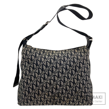 CHRISTIAN DIOR Trotter pattern Shoulder Bag Canvas Ladies [Used]