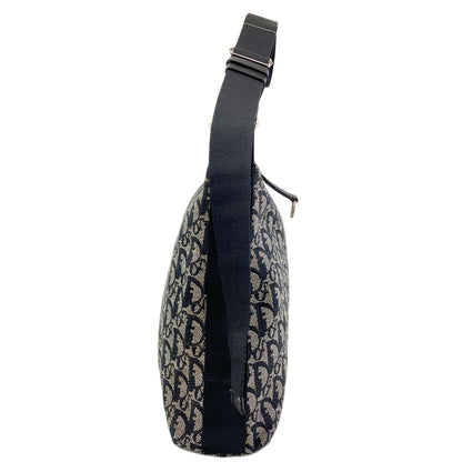 CHRISTIAN DIOR Trotter pattern Shoulder Bag Canvas Ladies [Used]
