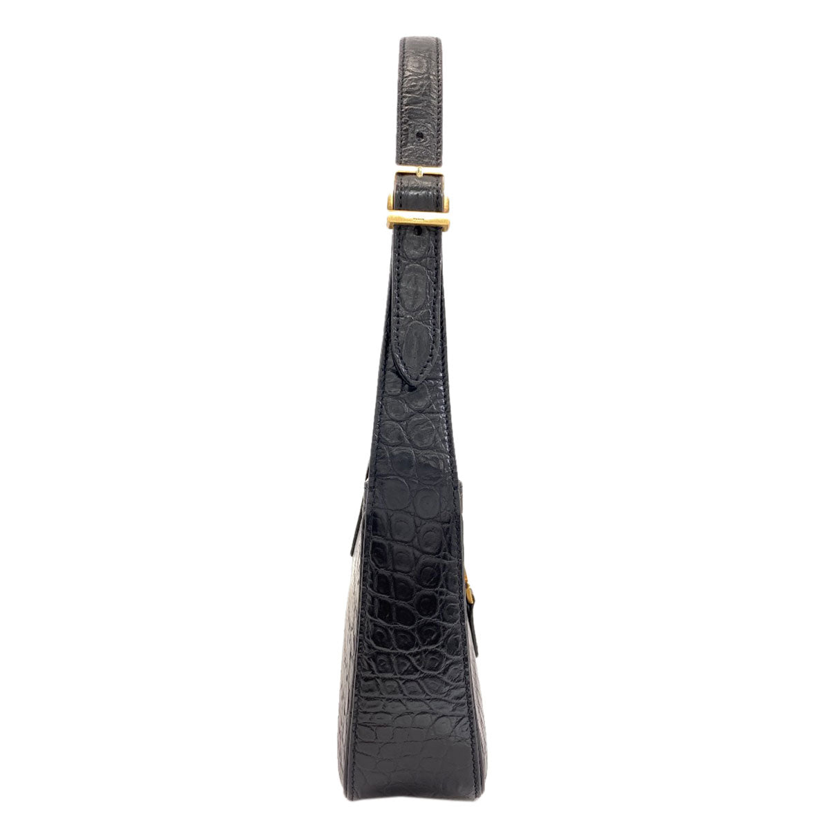 YVES SAINT LAURENT Le Sancassette One Belt Cassandra Embossed Shoulder Bag Leather Ladies [Used]