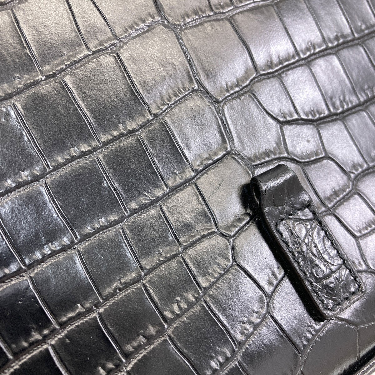 YVES SAINT LAURENT Le Sancassette One Belt Cassandra Embossed Shoulder Bag Leather Ladies [Used]