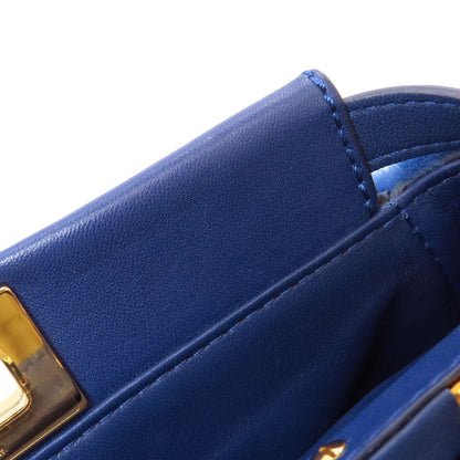 FENDI Peekaboo Mini 2WAY Handbag Fur Ladies [Used]