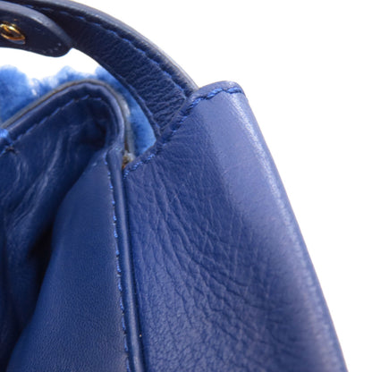 FENDI Peekaboo Mini 2WAY Handbag Fur Ladies [Used]