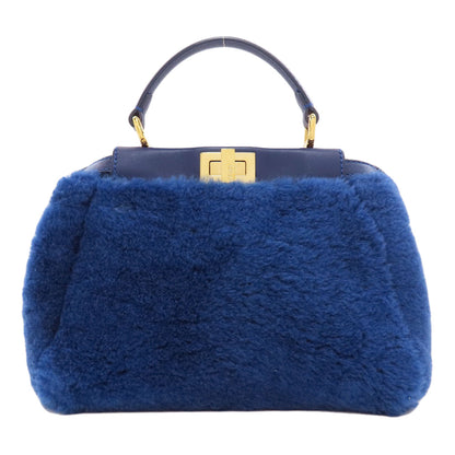 FENDI Peekaboo Mini 2WAY Handbag Fur Ladies [Used]
