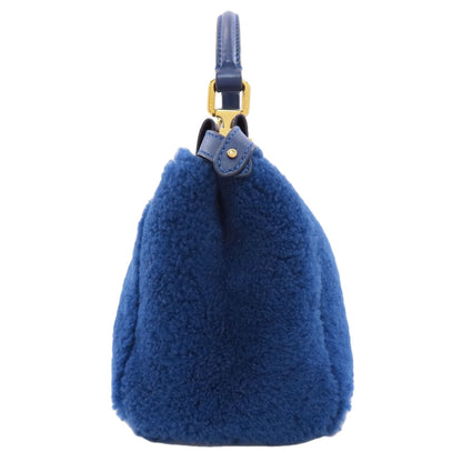 FENDI Peekaboo Mini 2WAY Handbag Fur Ladies [Used]