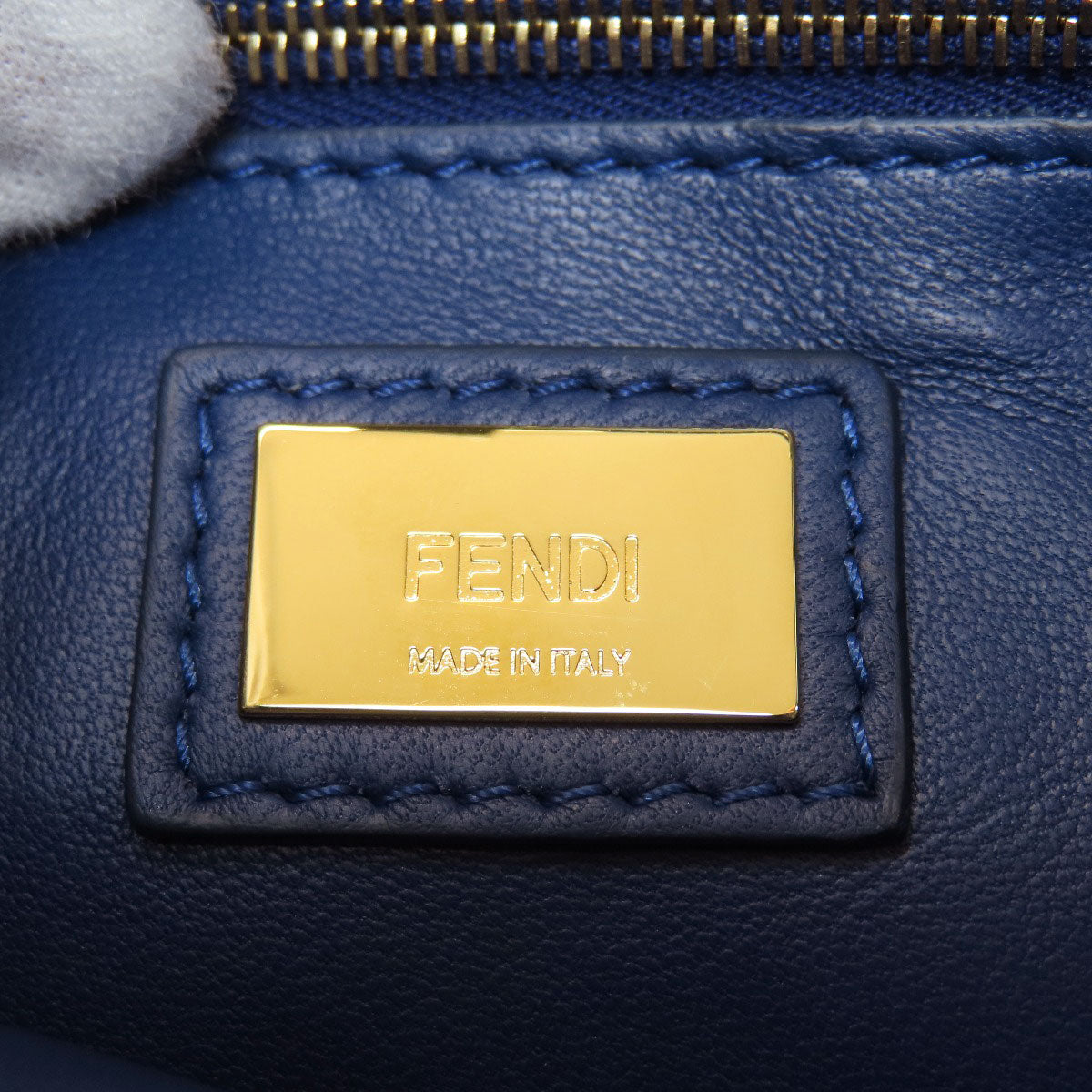 FENDI Peekaboo Mini 2WAY Handbag Fur Ladies [Used]