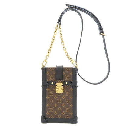 LOUIS VUITTON M63913 Vertical Pochette Trunk Shoulder Bag Monogram canvas Ladies [Used]