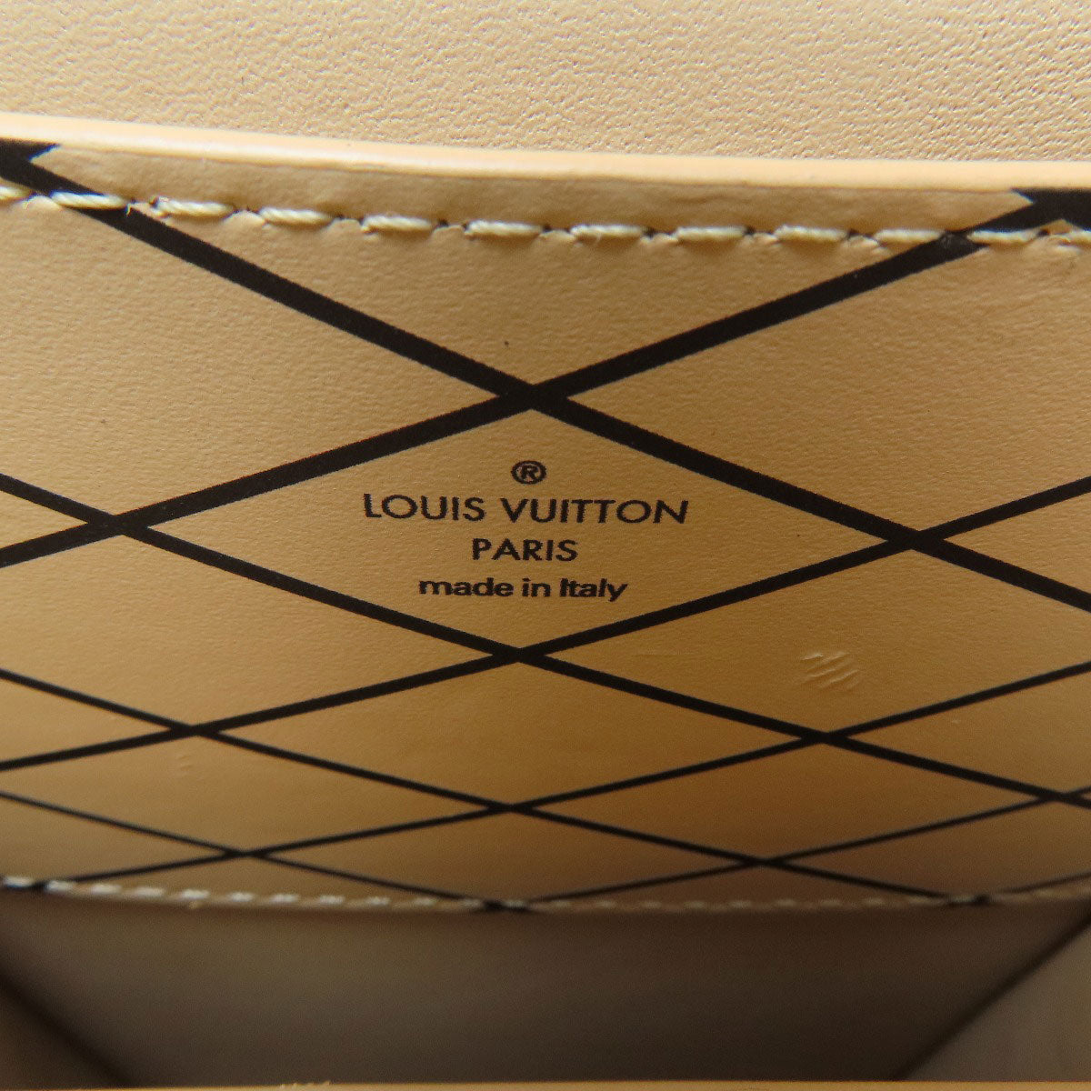 LOUIS VUITTON M63913 Vertical Pochette Trunk Shoulder Bag Monogram canvas Ladies [Used]