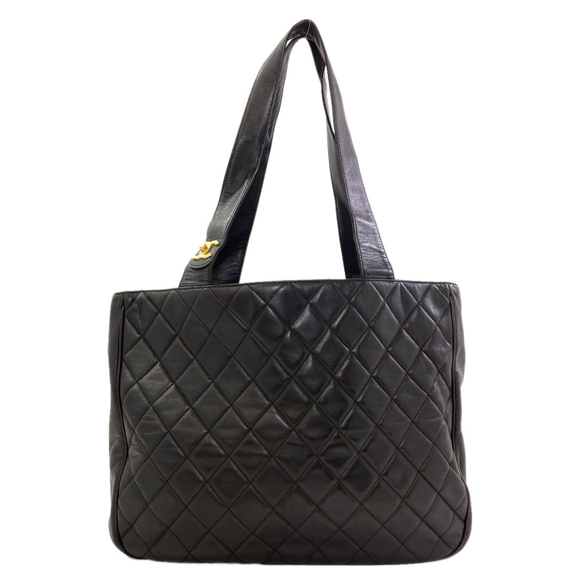 CHANEL Matelasse GoldHardware Tote Bag Lambskin Ladies [Used]