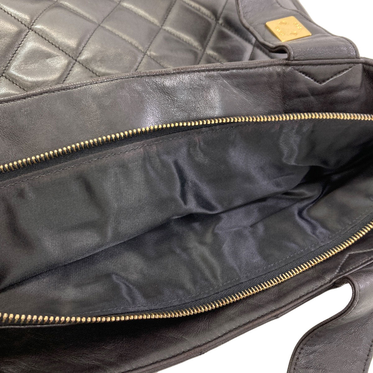 CHANEL Matelasse GoldHardware Tote Bag Lambskin Ladies [Used]