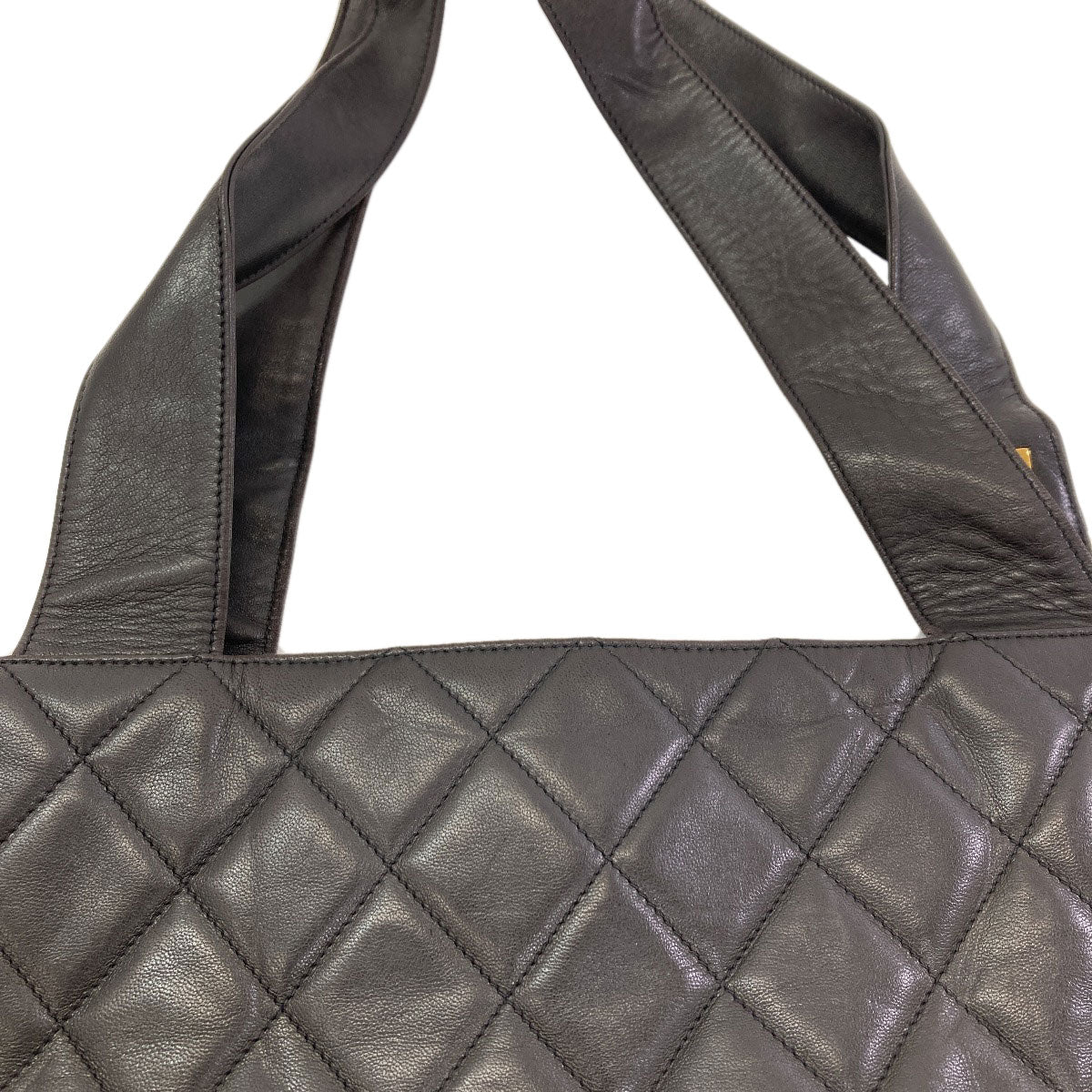 CHANEL Matelasse GoldHardware Tote Bag Lambskin Ladies [Used]