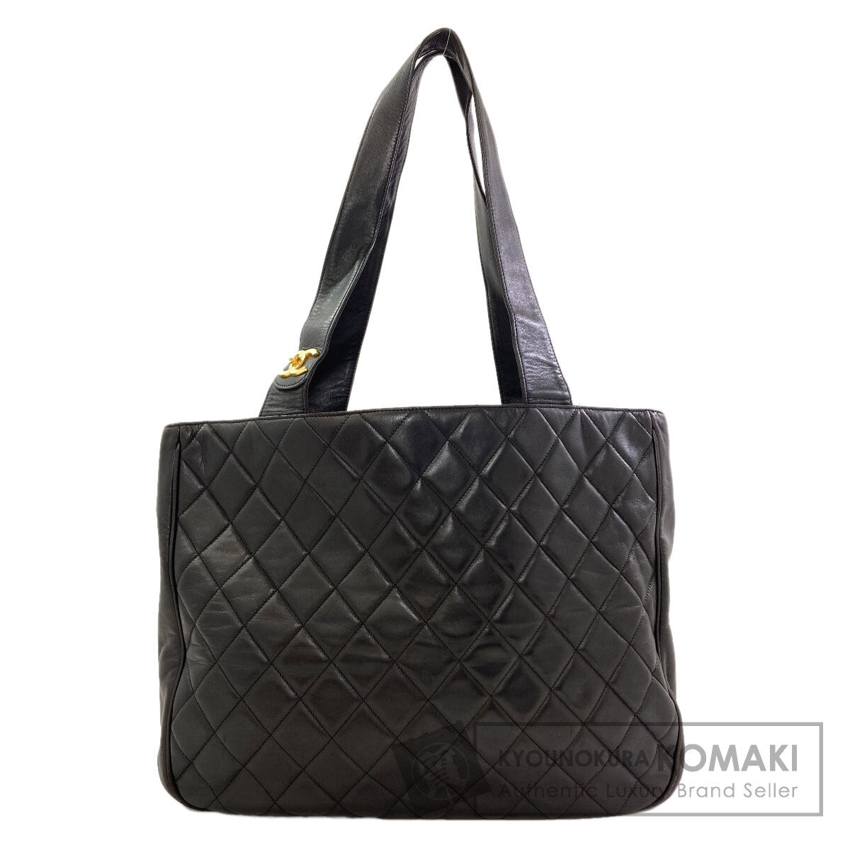 CHANEL Matelasse GoldHardware Tote Bag Lambskin Ladies [Used]