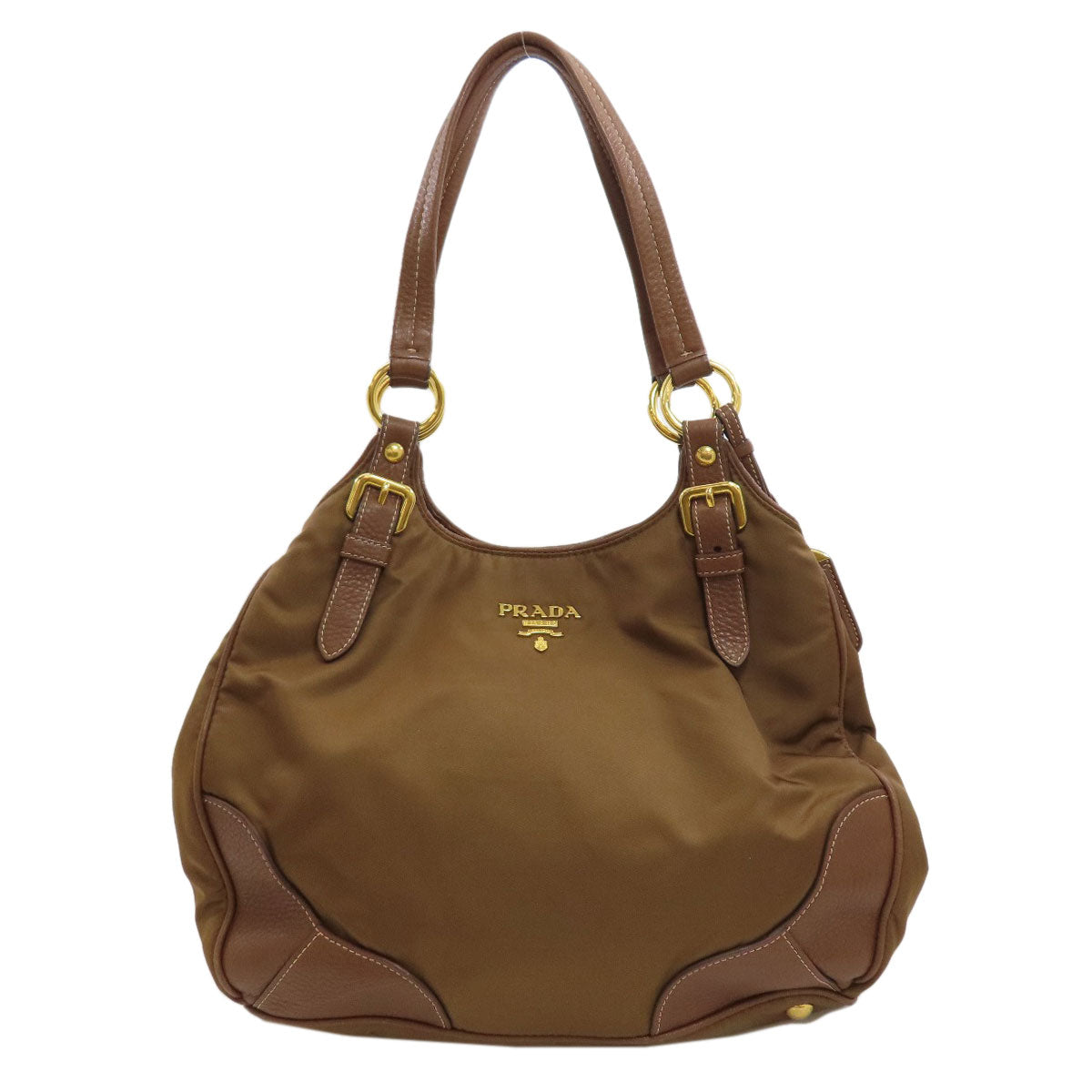 PRADA logo Tote Bag Nylon Ladies [Used]