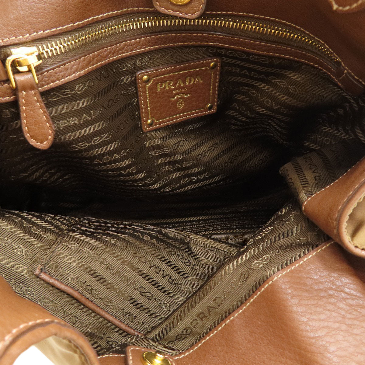 PRADA logo Tote Bag Nylon Ladies [Used]