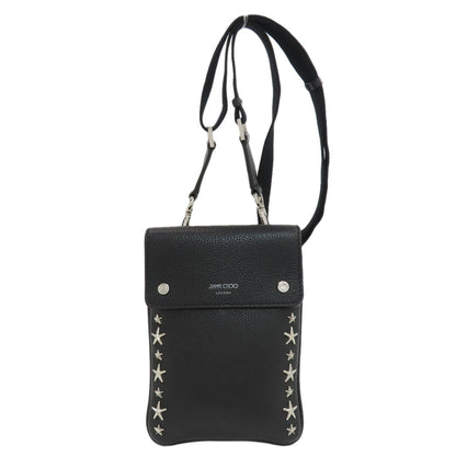 Jimmy Choo Studs star motif Shoulder Bag Leather Ladies [Used]