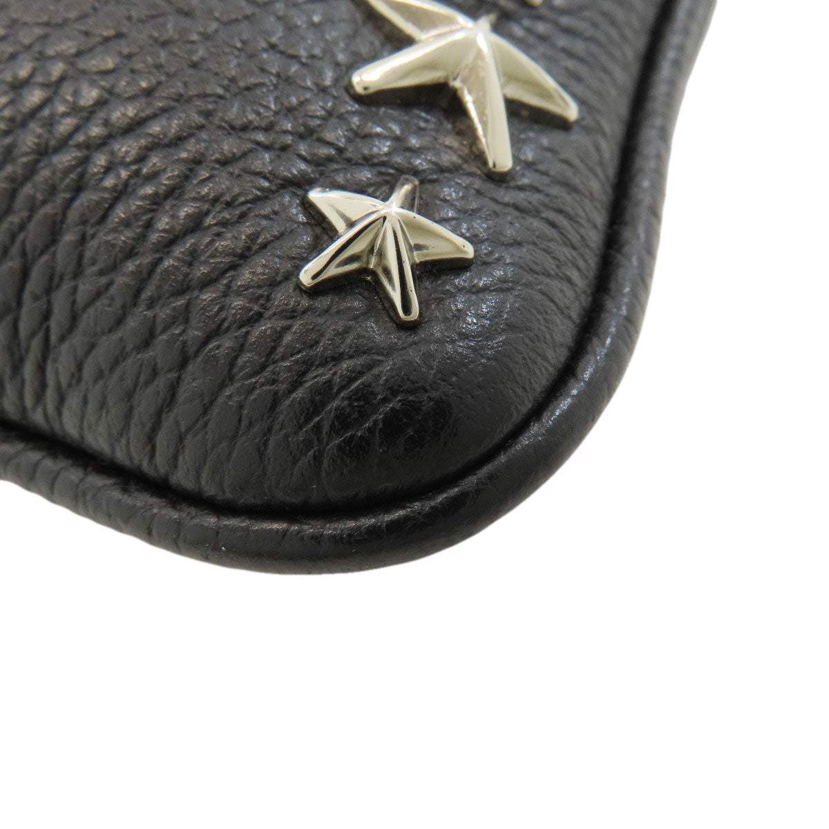 Jimmy Choo Studs star motif Shoulder Bag Leather Ladies [Used]