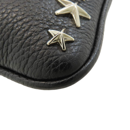 Jimmy Choo Studs star motif Shoulder Bag Leather Ladies [Used]