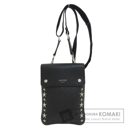 Jimmy Choo Studs star motif Shoulder Bag Leather Ladies [Used]