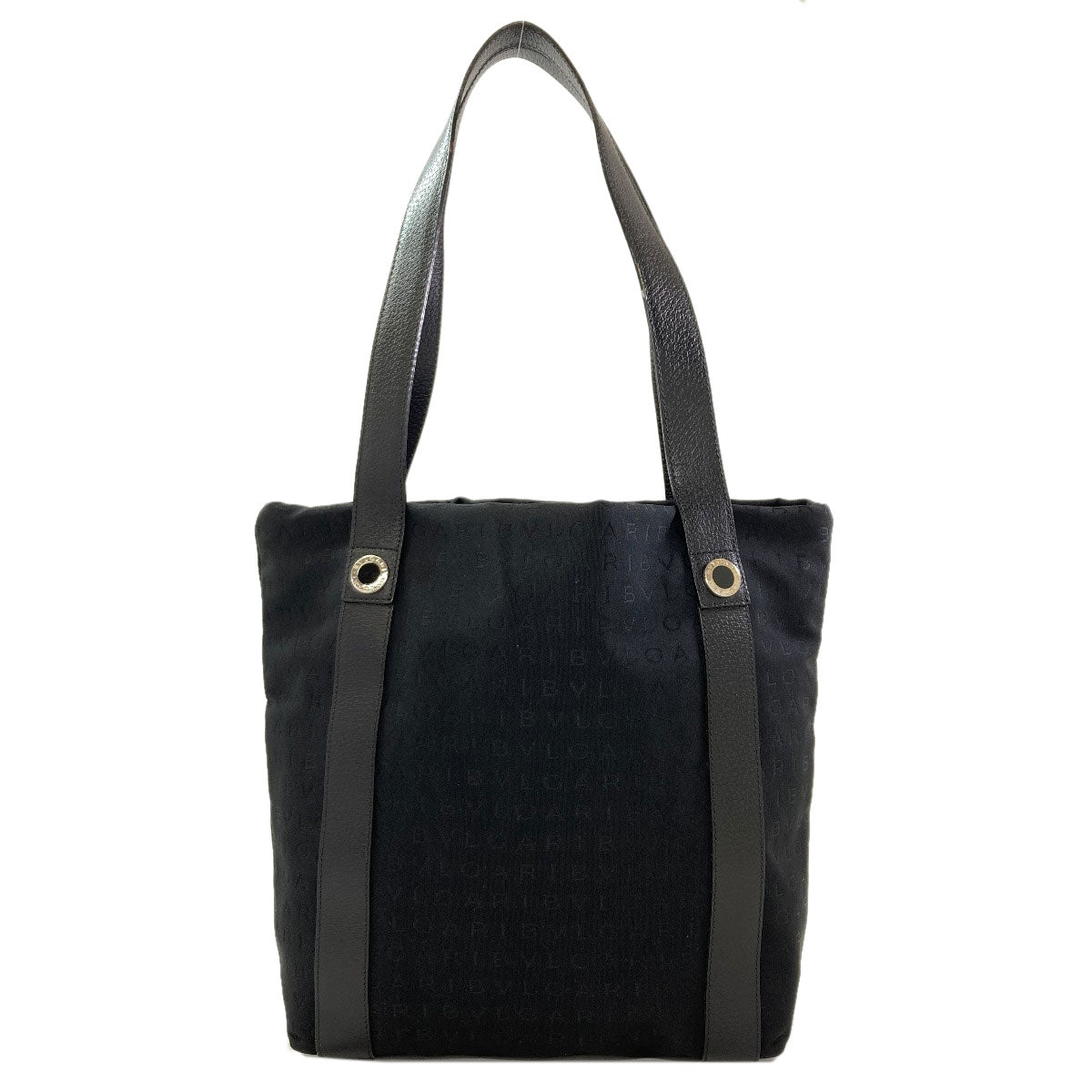 BVLGARI Logo mania Tote Bag Canvas Ladies [Used]