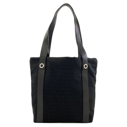 BVLGARI Logo mania Tote Bag Canvas Ladies [Used]