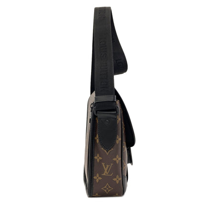 LOUIS VUITTON M46442 Macassar Arch Messenger Shoulder Bag Monogram canvas Ladies [Used]