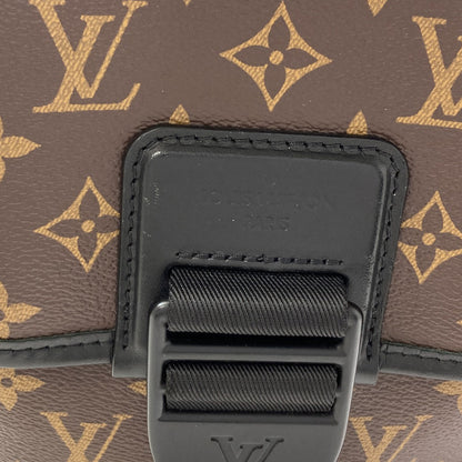 LOUIS VUITTON M46442 Macassar Arch Messenger Shoulder Bag Monogram canvas Ladies [Used]
