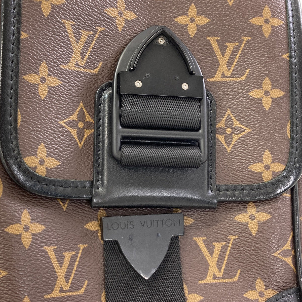 LOUIS VUITTON M46442 Macassar Arch Messenger Shoulder Bag Monogram canvas Ladies [Used]
