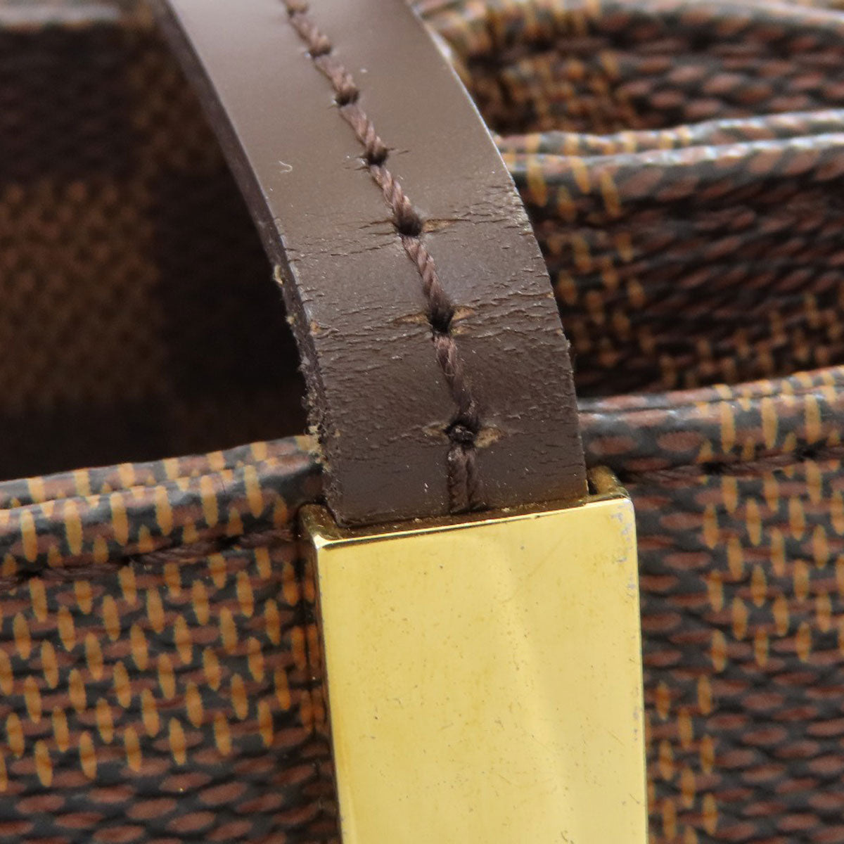 LOUIS VUITTON N41215 Mary Born PM Tote Bag Damier canvas Ladies [Used]