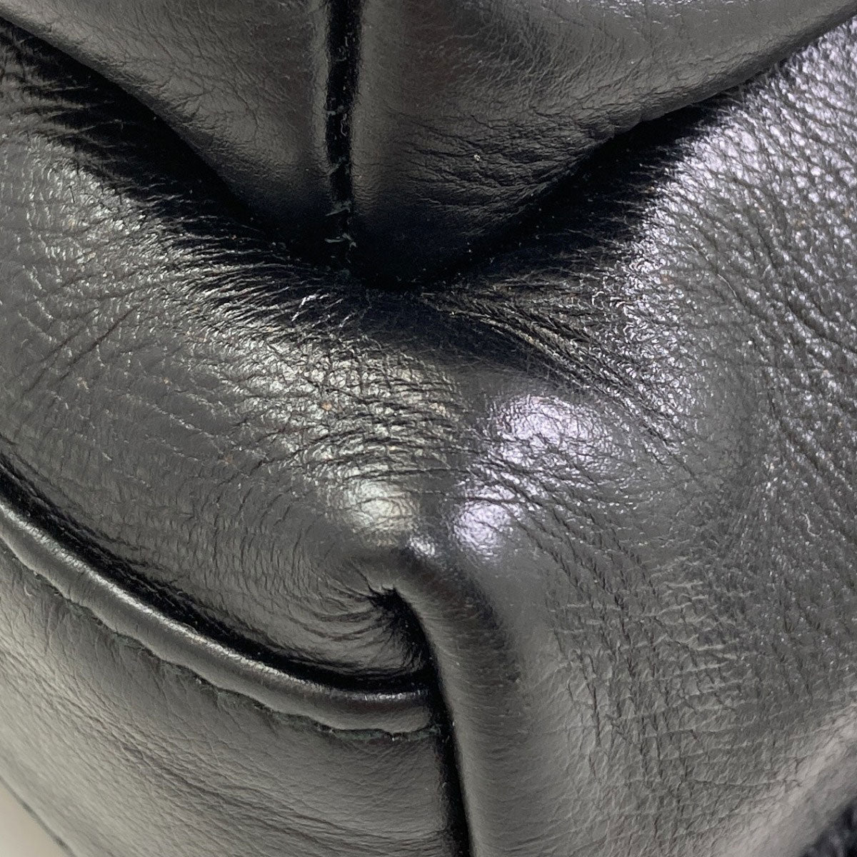 BALENCIAGA 580026 B logo Backpack Â· Daypack Leather Ladies [Used]