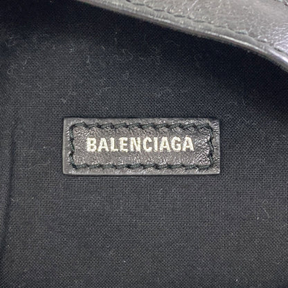 BALENCIAGA 580026 B logo Backpack Â· Daypack Leather Ladies [Used]