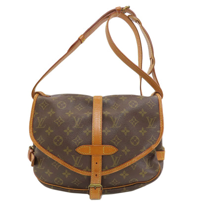 LOUIS VUITTON M42256 Saumur 30 Shoulder Bag Monogram canvas Ladies [Used]