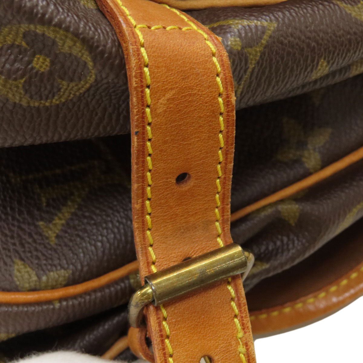 LOUIS VUITTON M42256 Saumur 30 Shoulder Bag Monogram canvas Ladies [Used]