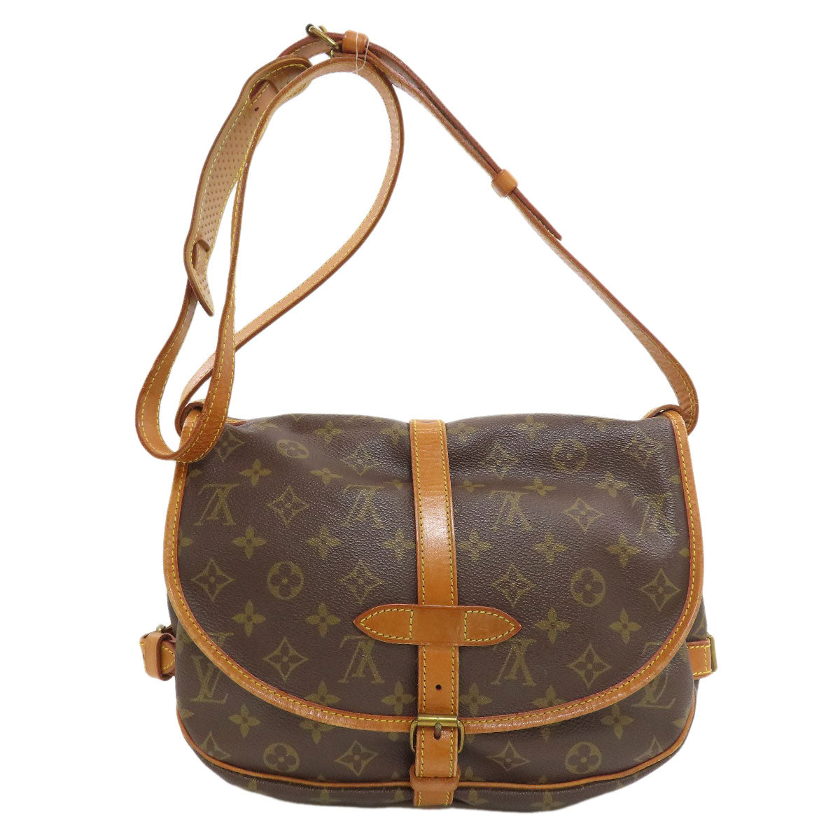 LOUIS VUITTON M42256 Saumur 30 Shoulder Bag Monogram canvas Ladies [Used]