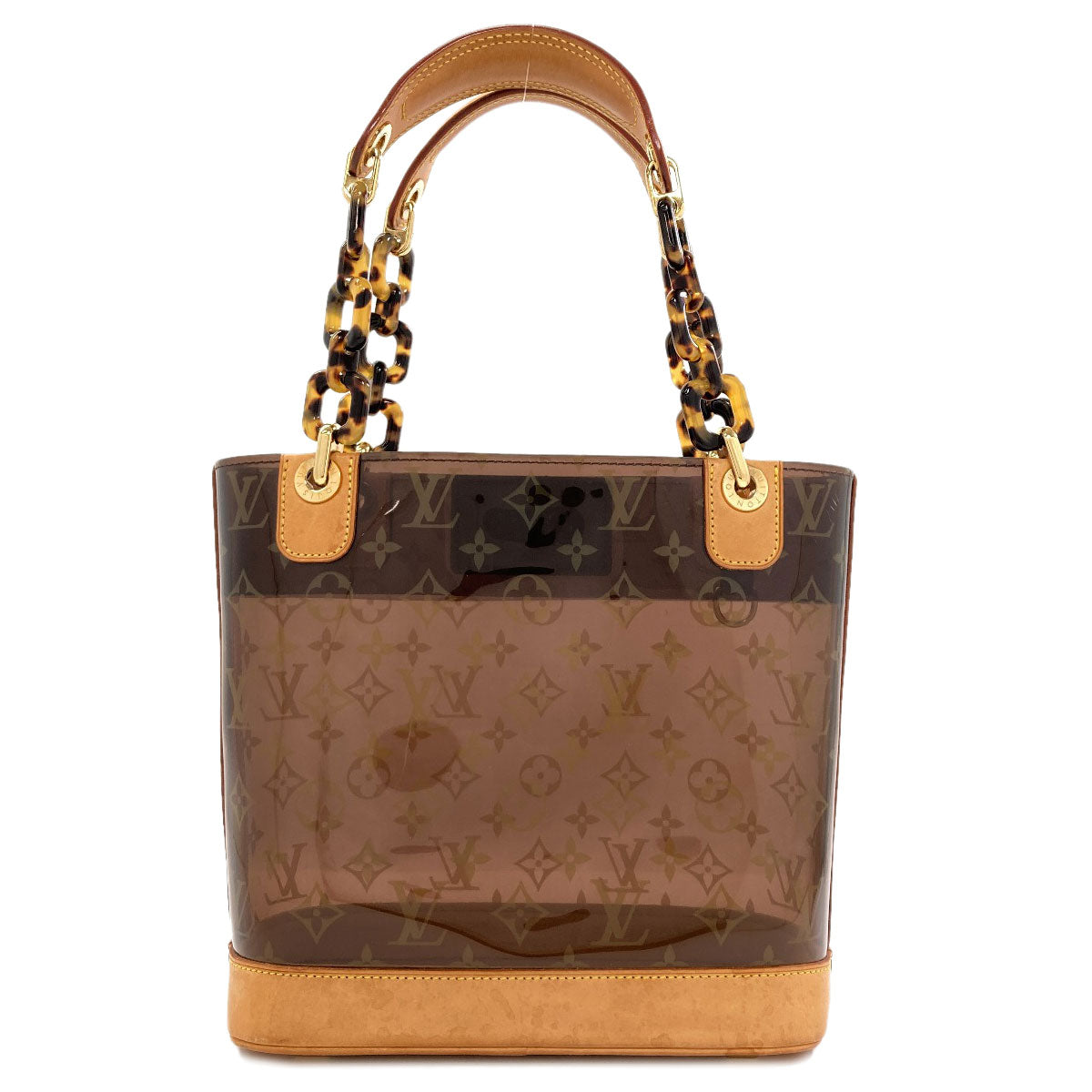 LOUIS VUITTON M92502 Hippo Amble PM Tote Bag PVC LeatherLadies [Used]