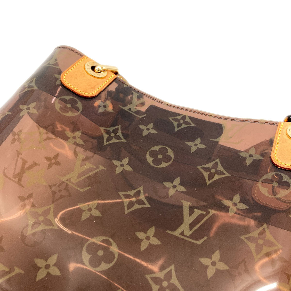 LOUIS VUITTON M92502 Hippo Amble PM Tote Bag PVC LeatherLadies [Used]