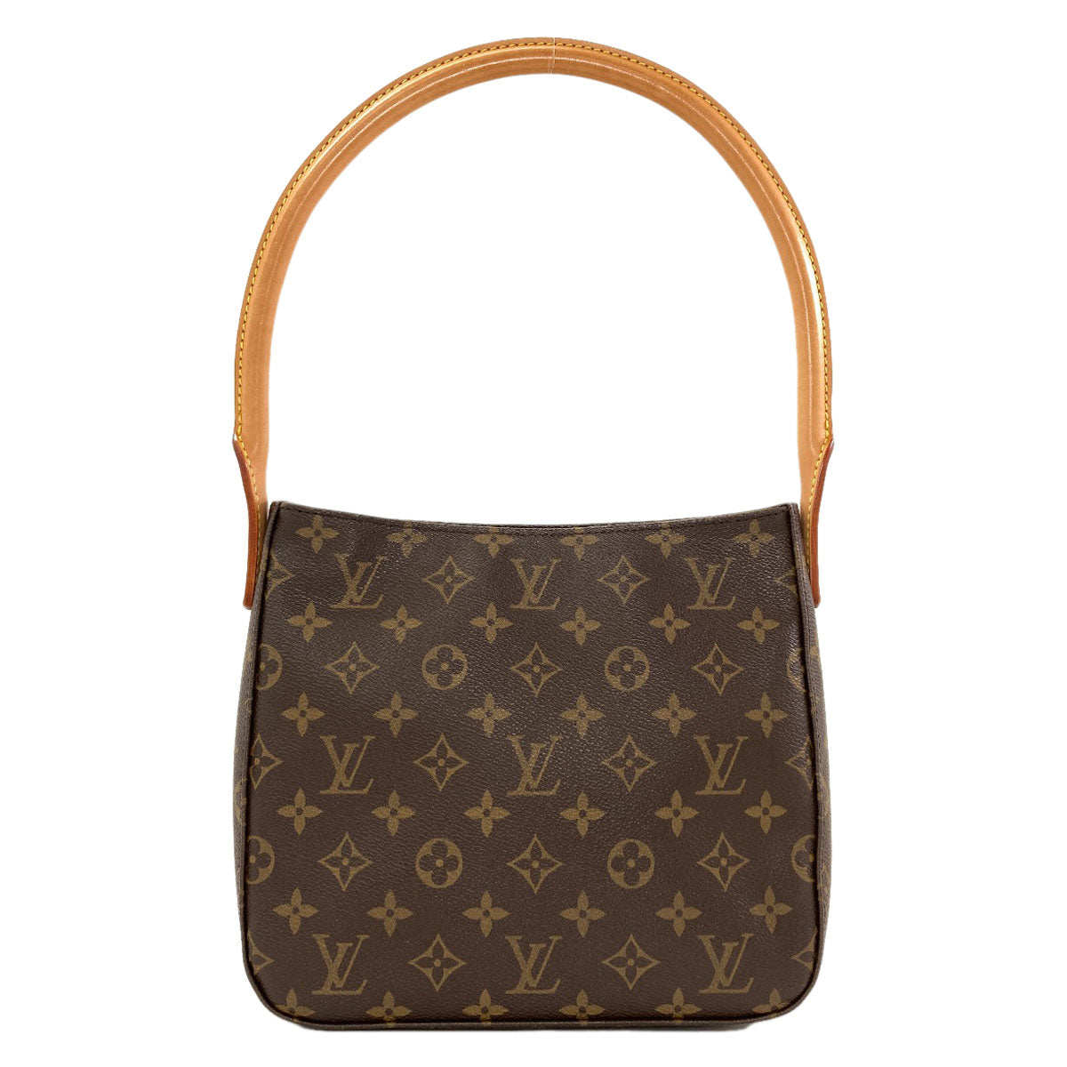 LOUIS VUITTON M51146 Looping MM Handbag Monogram canvas Ladies [Used]