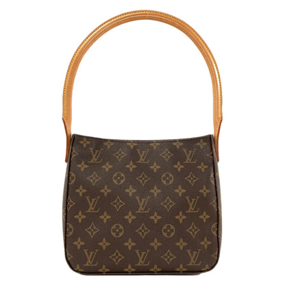 LOUIS VUITTON M51146 Looping MM Handbag Monogram canvas Ladies [Used]